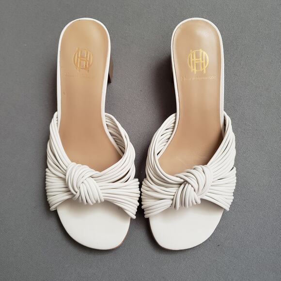 House of Harlow 1960‎ x Revolve Hampton Sandal in Ivory Size 5.5 HOOF-WZ236 - Picture 2 of 12